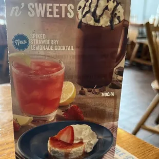 They now have spiked coffee and lemonade
