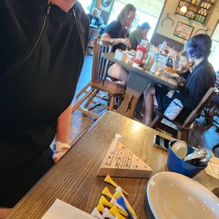 sushi and sashimi, interior