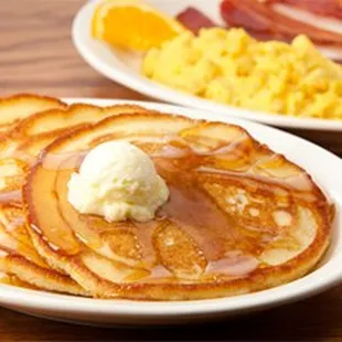 pancakes, food