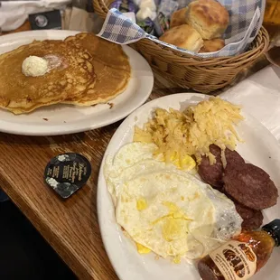 Grandma&apos;s Sampler Pancake Breakfast