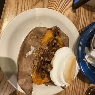 Loaded Baked Sweet Potato