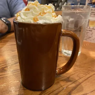 Caramel latte