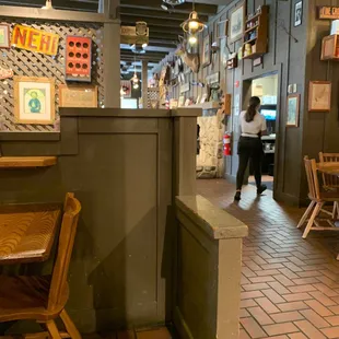 the interior of a restaurant