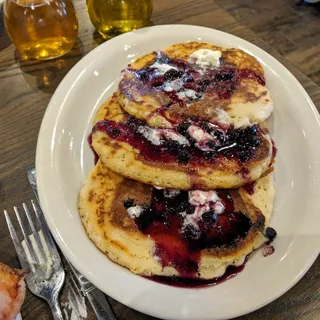 Wild Maine Blueberry Pancakes