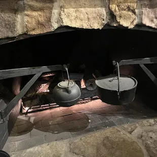 Fireplace Inside restaurant