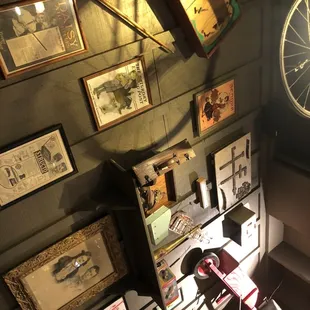 The crazy decorations