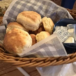 Biscuits and Corn Muffins