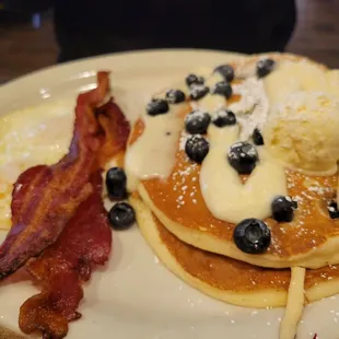 Lemon Blueberry pancakes