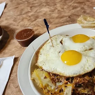 a plate of food