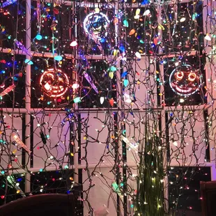 Christmas lobby decorations