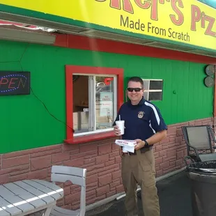 Kenosha police officer friendly