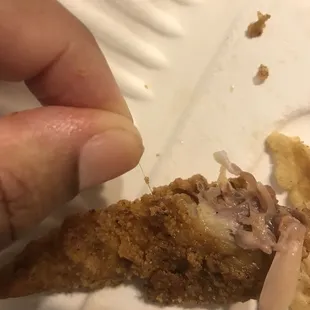 chicken wings and fried chicken, food