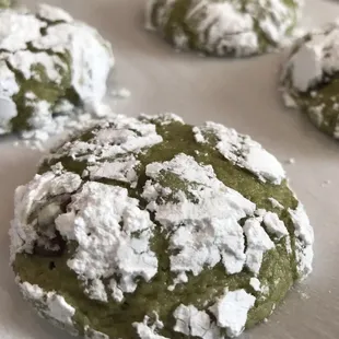 MATCHA crinkles!