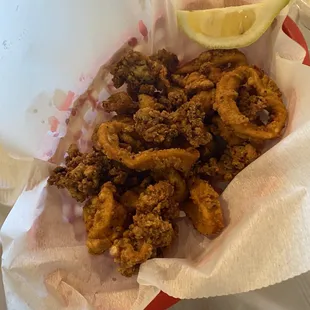 Fried calamari