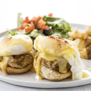 Crab Cake Eggs Benedict