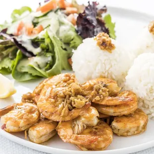 Garlic Shrimp Plates