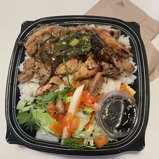 Smokey chicken bowl