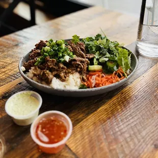 Lemongrass Beef Bowl