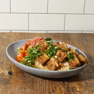 Pork belly bowl