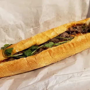 Beef Short Rib Banh Mi