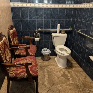The bathroom was plush, but this is unnecessary, unless.you have kids.