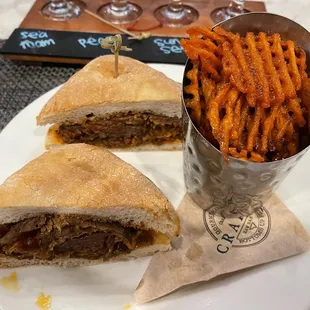 Dinner with correct fry order