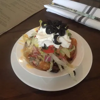 Chopped BBQ Pork Tot Chos