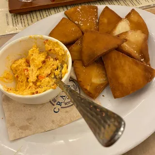 Pimento Cheese and Pita Chips