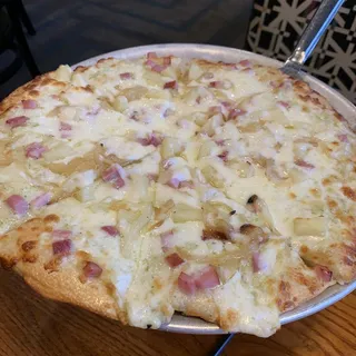 Hawaiian Thin Crust Pizza