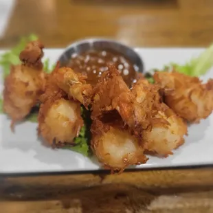 Coconut Shrimp appetizer