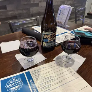 Spaceship blueberry cider. The best!!!