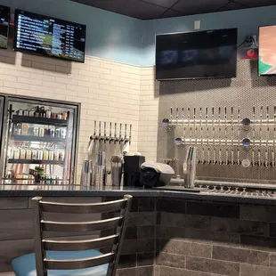 bar area