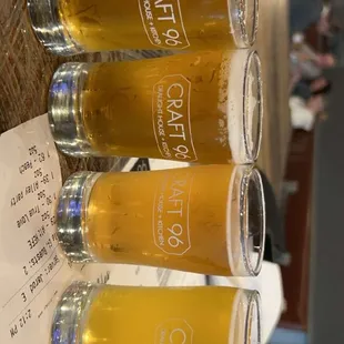 Beer flight