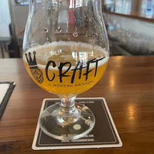The beer I waited 10 minutes to get!