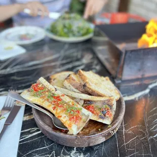 Roasted Bone Marrow w/ Sourdough