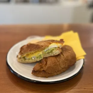 Breakfast Croissant (~$8)