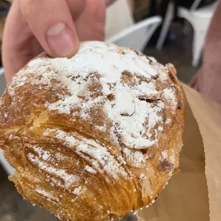 Almond croissant