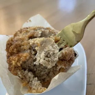 Pumpkin spice muffin