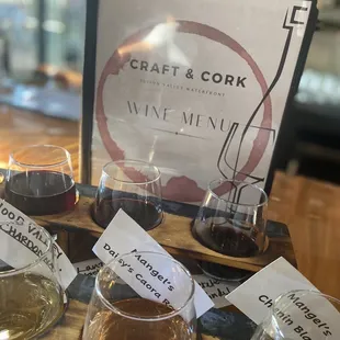 Great pours and flexibility with tasting selection