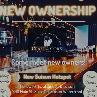 Newest Beer and Wine Taproom in  Suisun City, Ca.