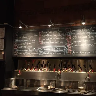 Great Wall of beer offerings