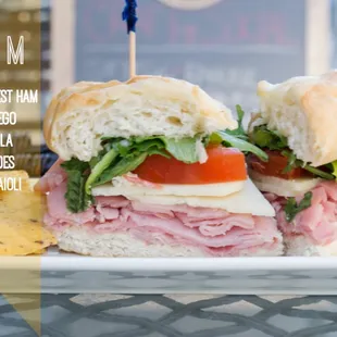 H&amp;M - Black Forest ham and Manchego cheese