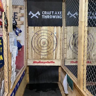 Axe Throwing Cage