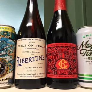 A few sours I grabbed today for the cellar, and a few IPAs to cope with the hot weather.