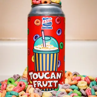 a can of toucan fruit