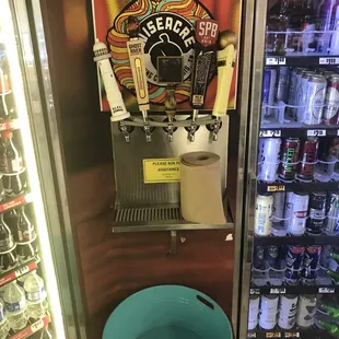 Growler filler