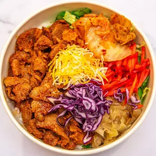 Spicy Pork Bulgogi Bowl
