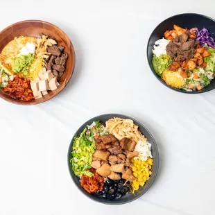 Your Bowl, Your Rules! Join us at Craft Bowl and design your culinary masterpiece. Customize your base, protein, and toppings  !