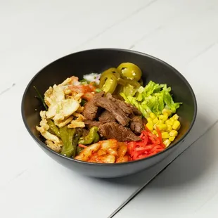 The Ultimate Taste Adventure! Take control of your culinary destiny at our Korean fusion fast-casual restaurant.