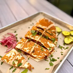 Prime Brisket Quesadilla - yum!